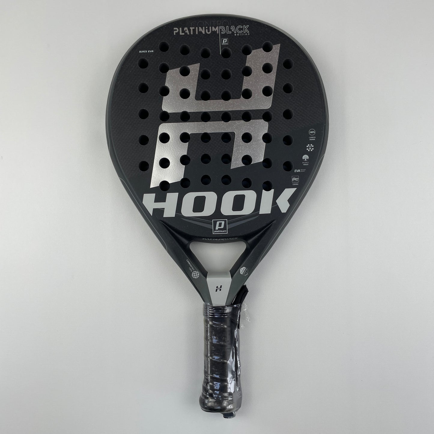 Hook Platinum Black 3k Padel