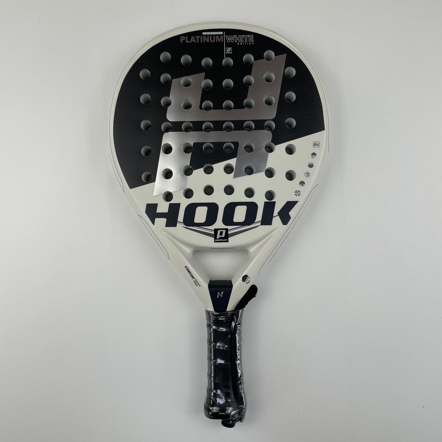 Hook Platinum White 3k Padel