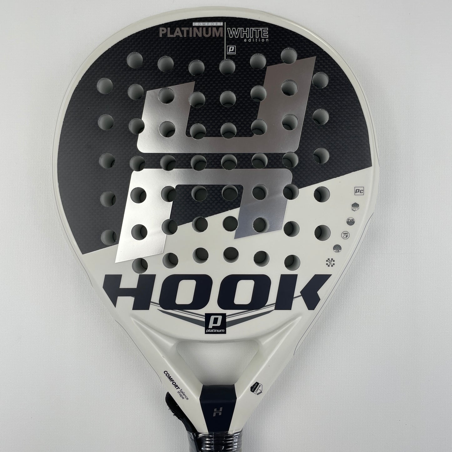 Hook Platinum White 3k Padel