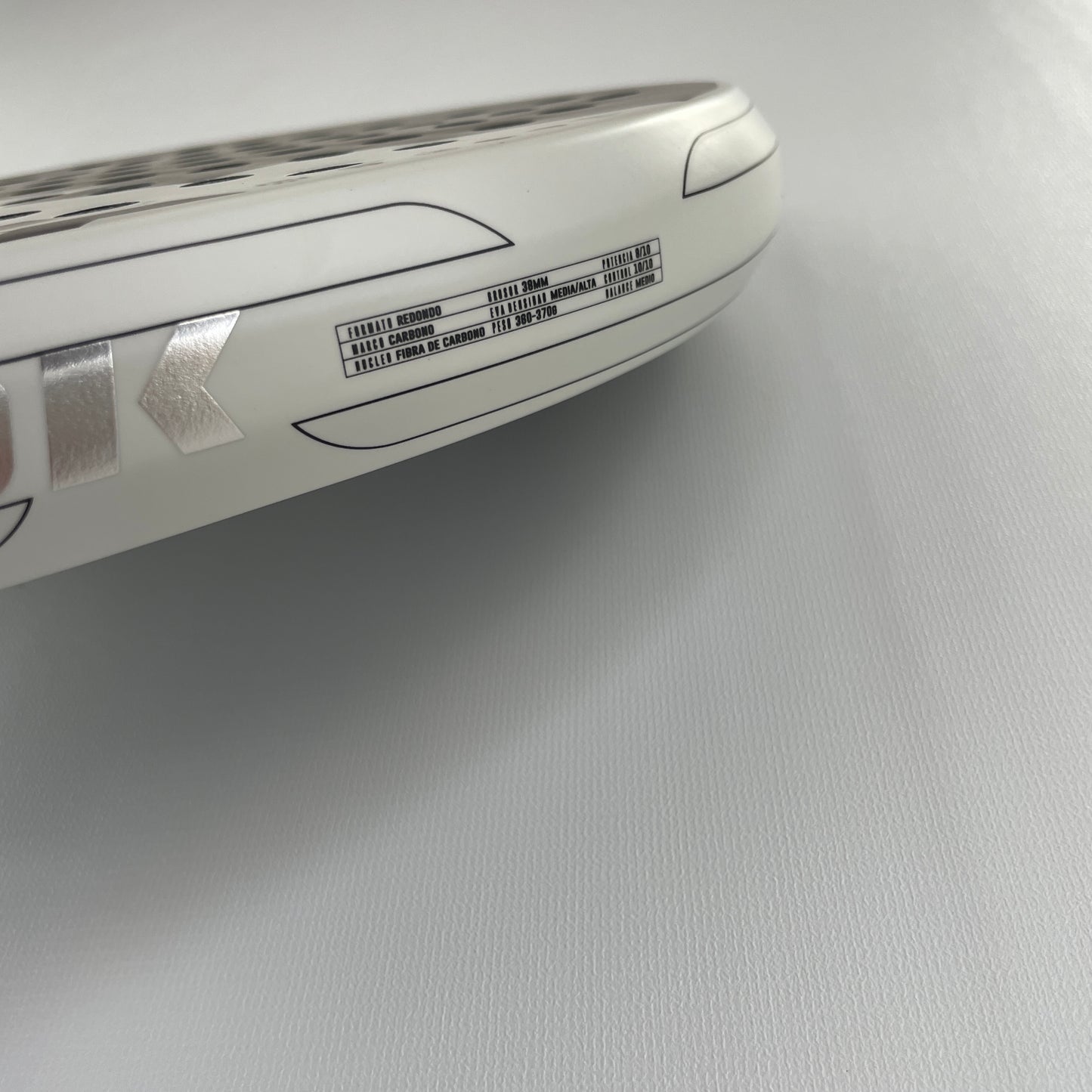 Hook Platinum White 3k Padel