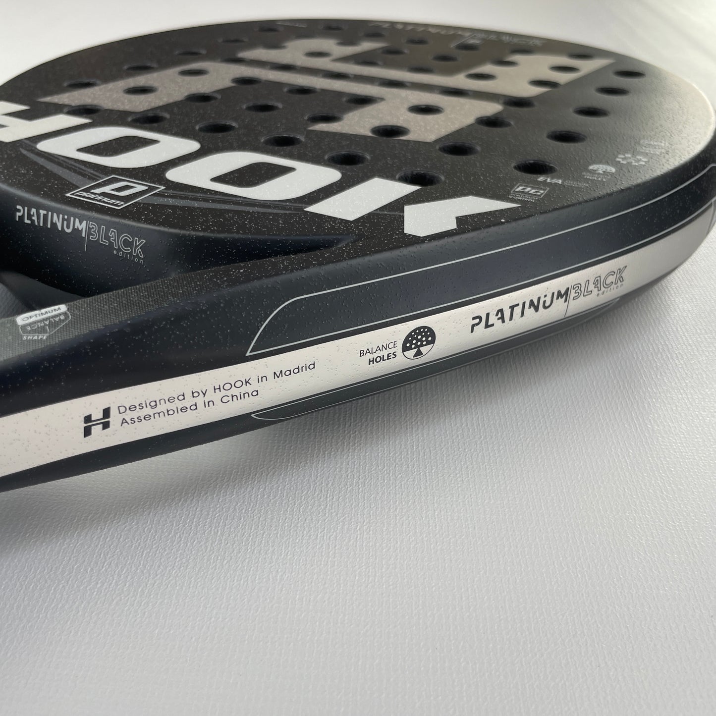 Hook Platinum Black 3k Padel