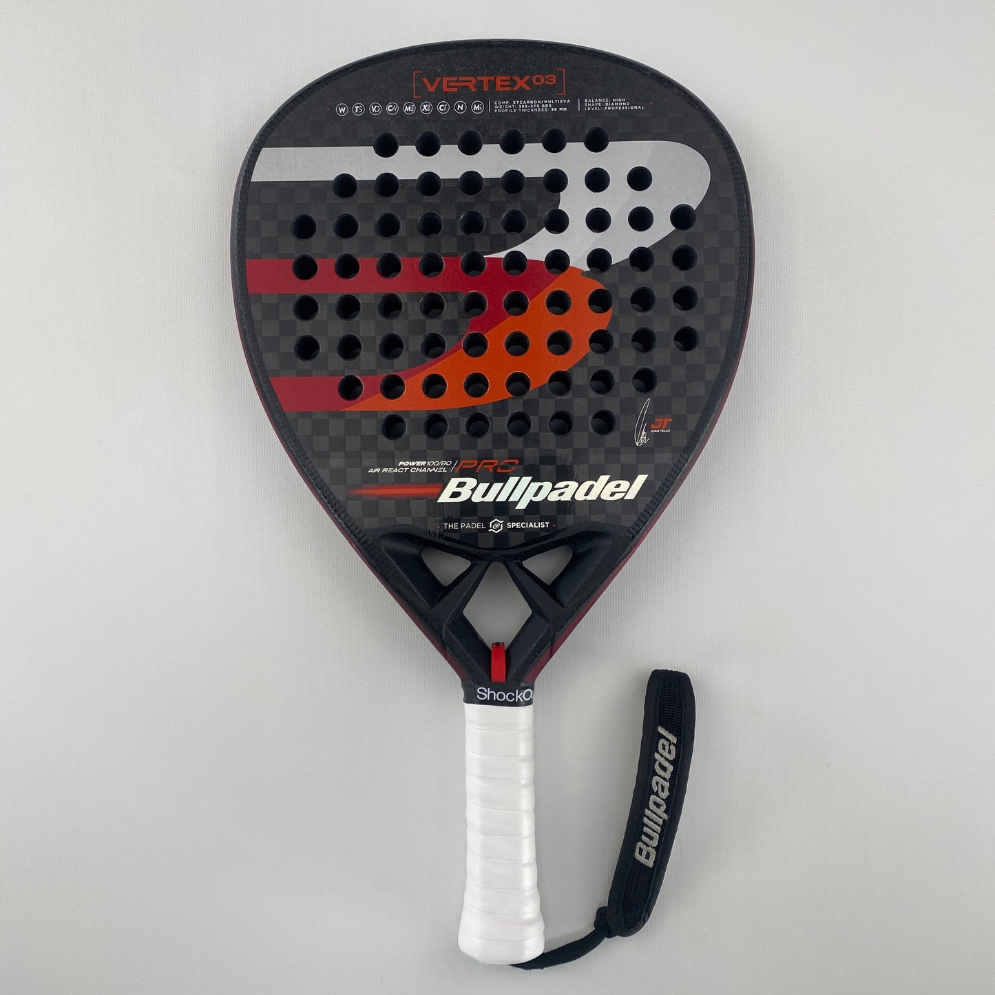 Bullpadel Vertex 03 - 2022 - Inkl ramskydd