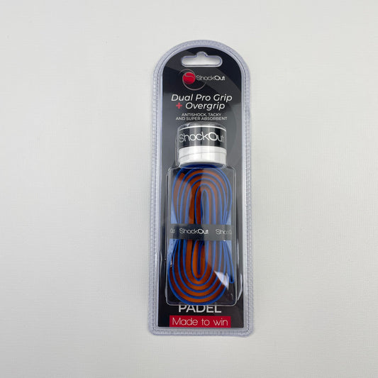 ShockOut Dual Pro Grip Padel + Vit Overgrip