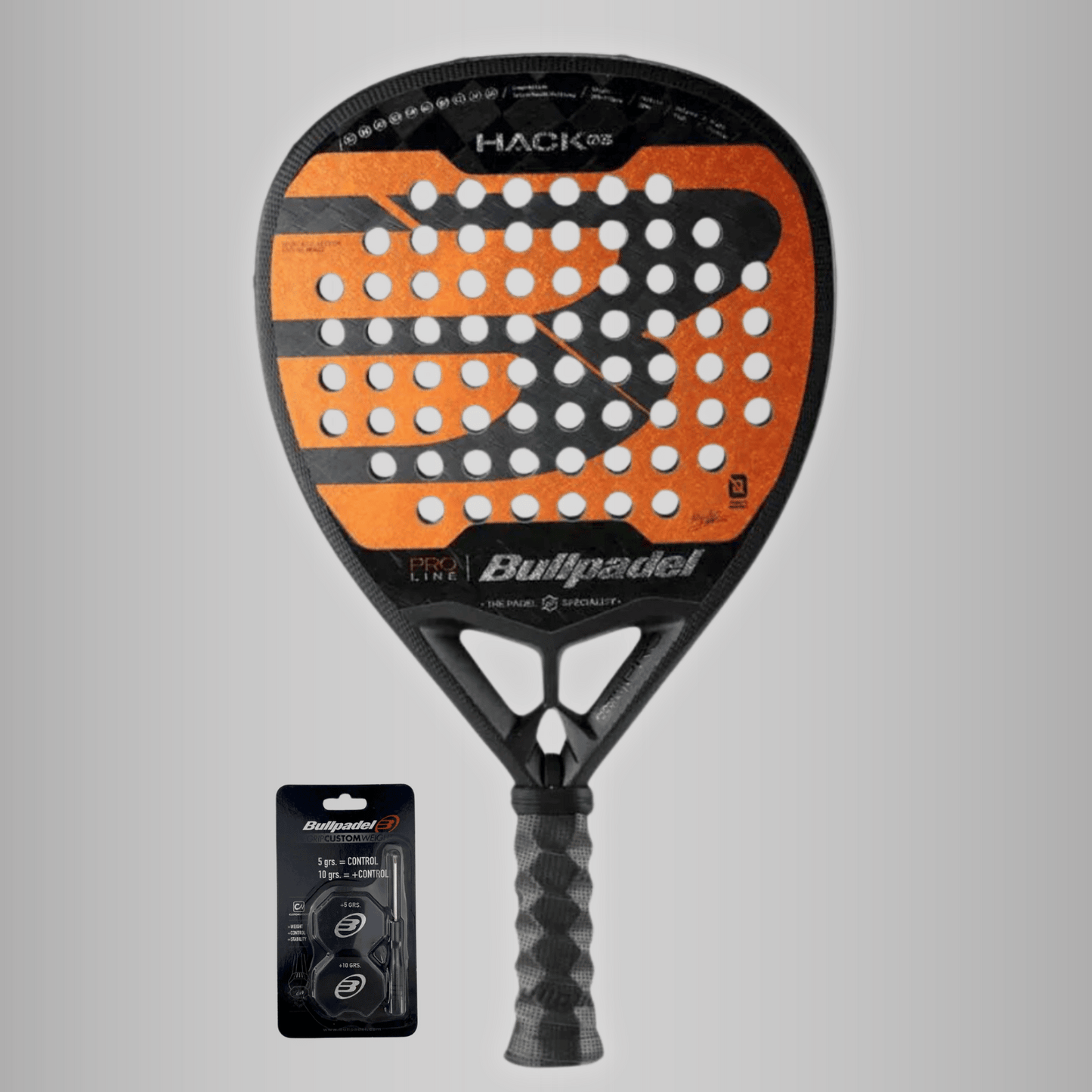 Bullpadel Hack 03 "Paquito" 2024 - Padelpaket