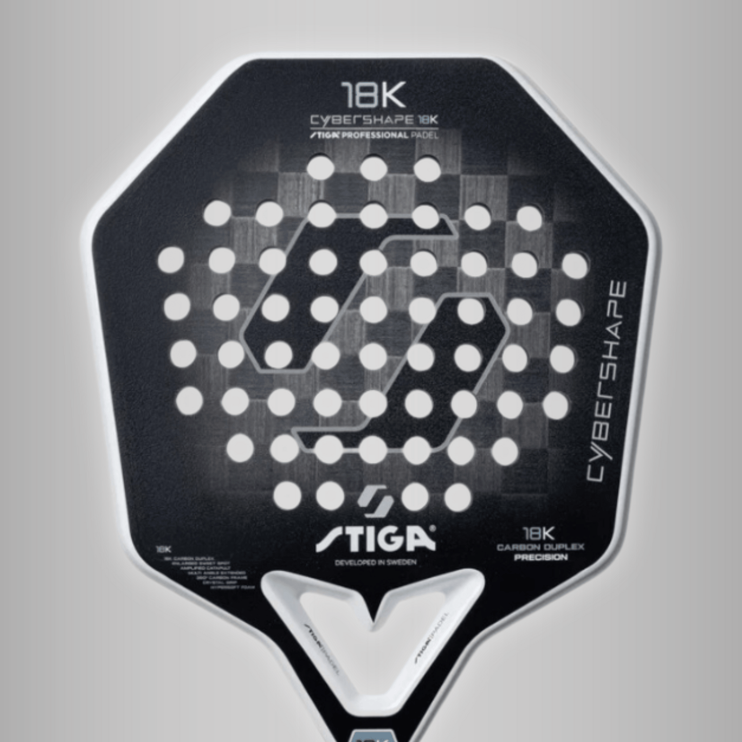 Stiga Cybershape 18K Padel Racket