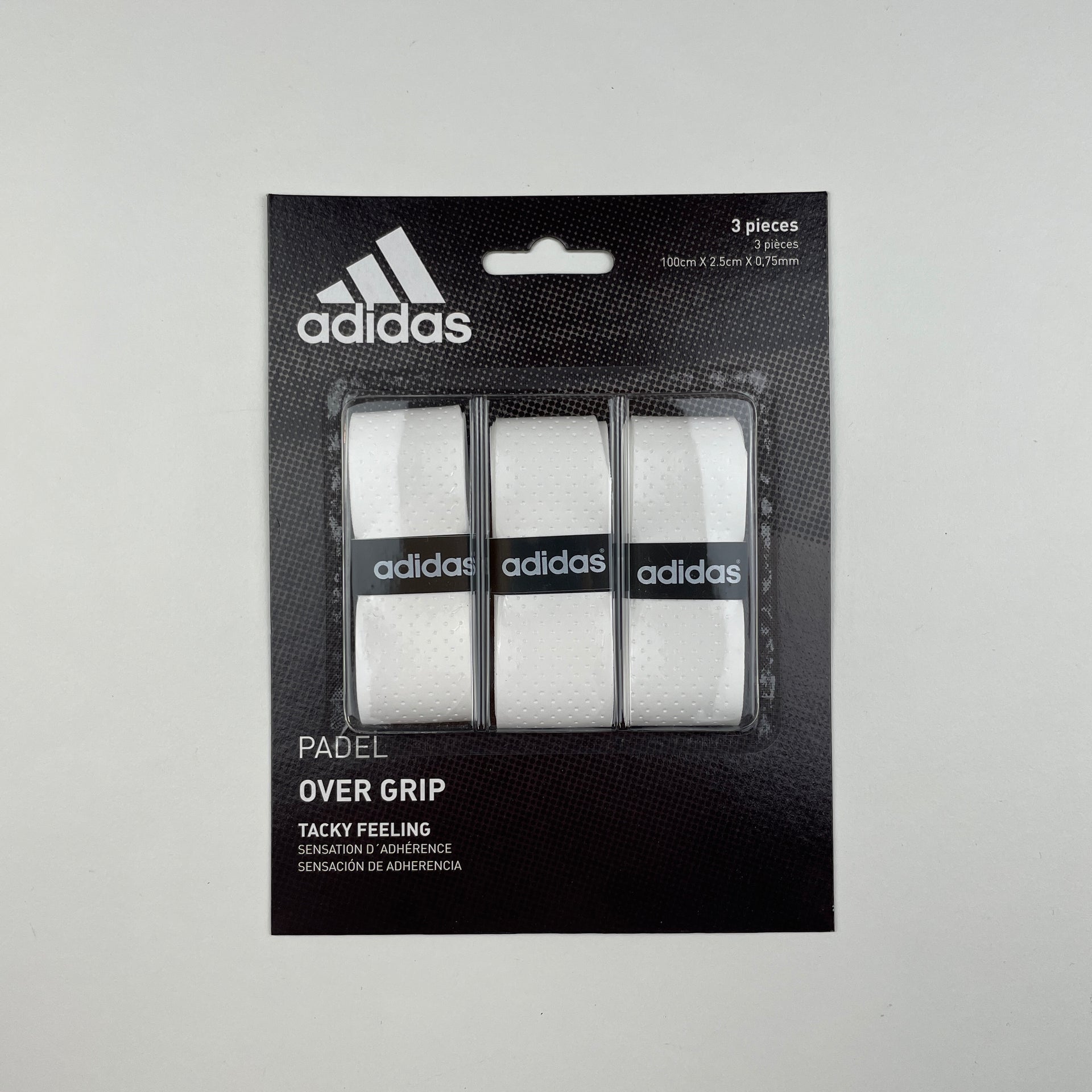 Adidas Overgrip (3 pieces) Black - Padel grip