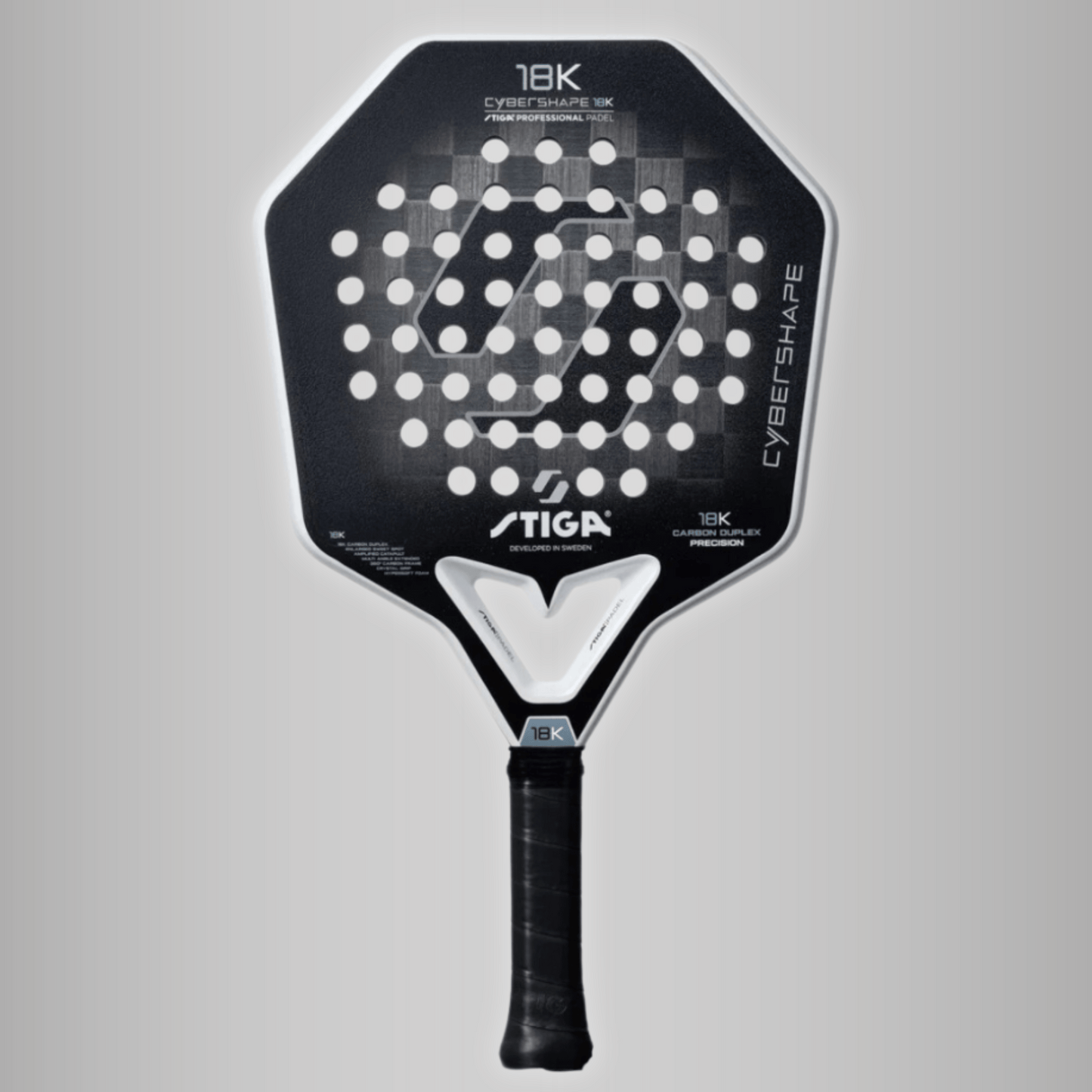 Stiga Cybershape 18K Padel Racket