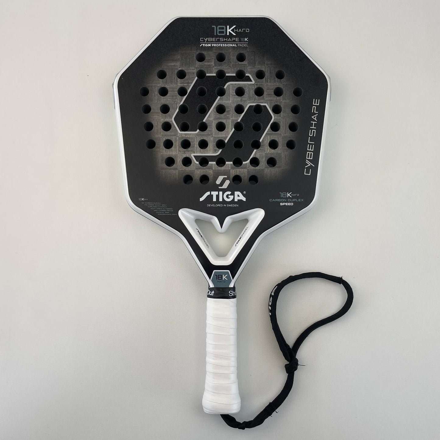 Stiga Cybershape 18K Hard Padel Racket